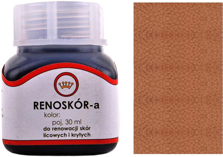 RENOSKÓR FARBA DO SKÓR LICOWYCH I KRYTYCH 30 ml - 60 KOLORÓW / G10-01