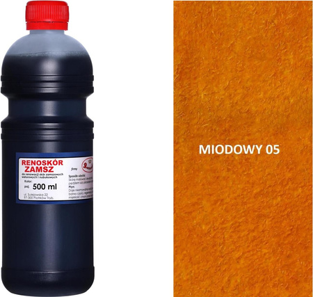 RENOSKÓR FARBA DO RENOWACJI ZAMSZU NUBUKU I WELURU 250 ML - 16 KOLORÓW / G12-98