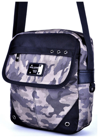 MILITARNA TORBA MĘSKA NA RAMIĘ LISTONOSZJA MORO ARMY BAG STREET / G4-02