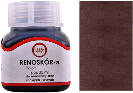 RENOSKÓR FARBA DO SKÓR LICOWYCH I KRYTYCH 30 ml - 60 KOLORÓW / G10-01