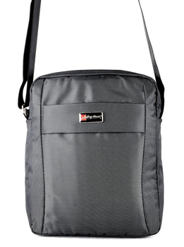 GRAFITOWA PIONOWA SASZETKA MĘSKA NA RAMIĘ TORBA PRZEWIESZKA BAG STREET / G2-90