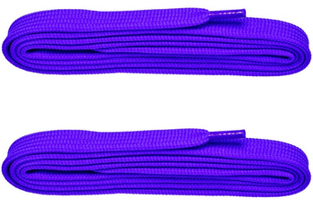 FIOLETOWE Sznurowadła SZEROKIE Syntetyczne 7 mm PŁASKIE Poliestrowe SZNURÓWKI 0,7 cm do adidasów trampek sneakers