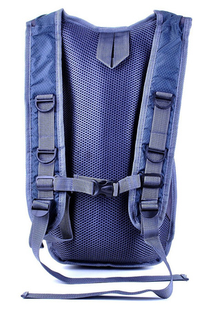 SZARY GRAFITOWY SPORTOWY TORNISTER WĄSKI PLECAK ROWEROWY BAG STREET BIKEBAG / G4-69