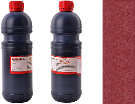 FARBA RENOSKÓR DO SKÓR LICOWYCH I KRYTYCH 480 ml - CZERWONY CIEMNY / G12-85