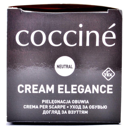 CZARNA 2 PASTA DO SKÓRY GŁADKIEJ COCCINE CREAM ELEGANCE 50 ml / G12-11