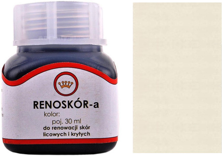 RENOSKÓR FARBA DO SKÓR LICOWYCH I KRYTYCH 30 ml - 60 KOLORÓW / G10-01