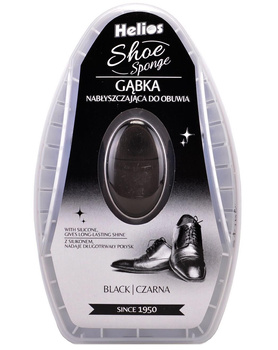 CZARNA GĄBKA CZYSZCZĄCA DO OBUWIA CZYŚCIK HELIOS SHOE SPONGE / G12-61