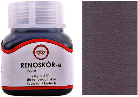 RENOSKÓR DO SKÓR GŁADKICH 30 ml - CIEMNY BRĄZ / G10-01
