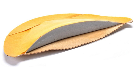 BRĄZOWE PELOTY METATARSALNE DO BUTÓW SKÓRA CARBOSAN FOAM / G10-61