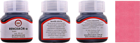 RENOSKÓR DO SKÓR GŁADKICH 30 ml - RÓŻOWY / G10-01