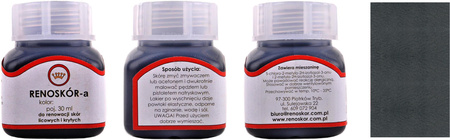 RENOSKÓR DO SKÓR GŁADKICH 30 ml - GRAFITOWY / G10-01