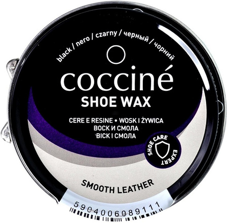 PASTA DO OBUWIA ZE SKÓRY LICOWEJ COCCINE SHOE WAX WOKS I ŻYWICA 40 ml / G12-07