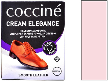 COCCINE CREAM ELEGANCE PASTA KREM DO OBUWIA ZE SKÓRY LICOWEJ 50 ml / G12-11