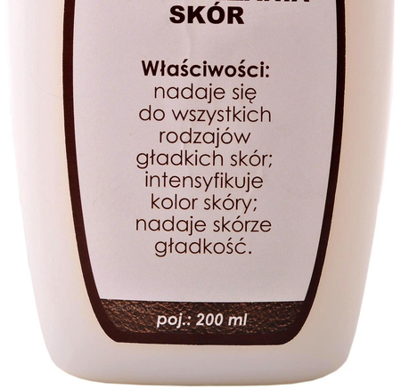 RENOSKÓR IMPREGNAT KOSMETYK DO KONSERWACJI PIELĘGNACJI I ODŚWIEŻANIA SKÓR GŁADKICH 200 ml / G12-82
