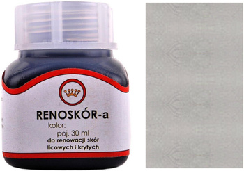FARBA RENOSKÓR DO SKÓR GŁADKICH 30 ml - PLATYNOWO-SIWY / G10-01