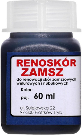 KOMPLETNY ZESTAW DO RENOWACJI OBUWIA Z ZAMSZU NUBUKU SKÓR SZORSTKICH I WELUROWYCH / 18 KOLORÓW