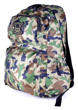 ZIELONE MORO TORNISTER MILITARNY MŁODZIEŻOWY PLECAK BAG STREET ARMY / G3-37