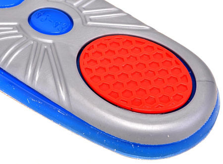 AMORTYZUJĄCE ŻELOWO SILIKONOWE WKŁADKI DO BUTÓW SECO GEL SPORT FUSSBETT / G12-68