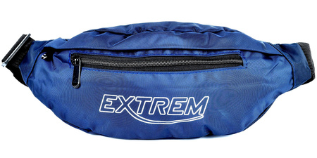 GRANATOWA SASZETKA BIODROWA NERKA NA PAS BAG STREET EXTREME / G2-71