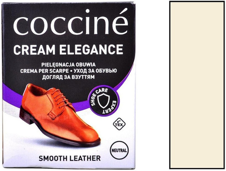 COCCINE CREAM ELEGANCE PASTA KREM DO OBUWIA ZE SKÓRY LICOWEJ 50 ml / G12-11