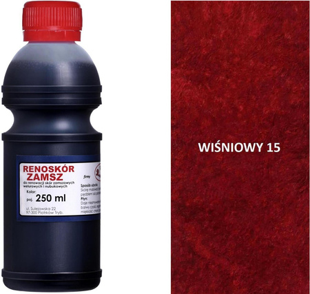 RENOSKÓR FARBA DO RENOWACJI ZAMSZU NUBUKU I WELURU 500 ML - ŻÓŁTY / G13-05