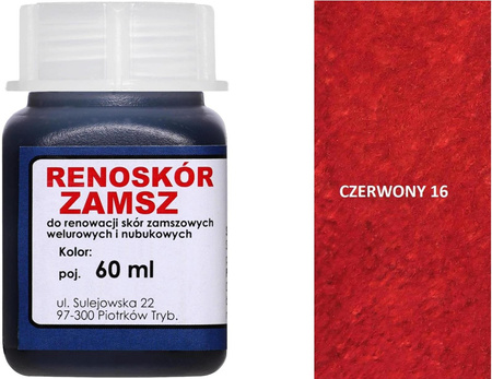 G9-99 RENOSKÓR FARBA DO ZAMSZU I NUBUKU 60 ml - CZARNY