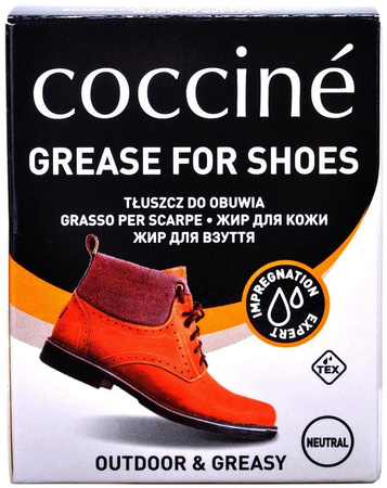 TŁUSZCZ KONSERWUJĄCY DO SKÓRY COCCINE GREASE FOR SHOES 50 ml / G12-08