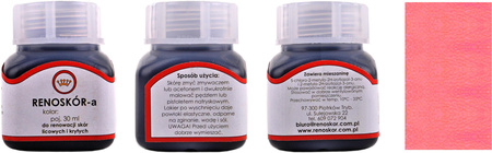 RENOSKÓR DO SKÓR GŁADKICH 30 ml - KORALOWA CZERWIEŃ / G10-01