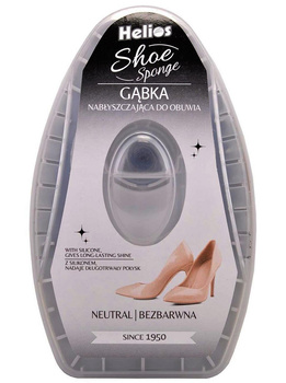 BEZBARWNA GĄBKA CZYSZCZĄCA DO OBUWIA CZYŚCIK HELIOS SHOE SPONGE / G12-61