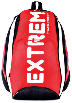CZERWONY SPORTOWY TORNISTER PLECAK BAG STREET EXTREM / G2-42