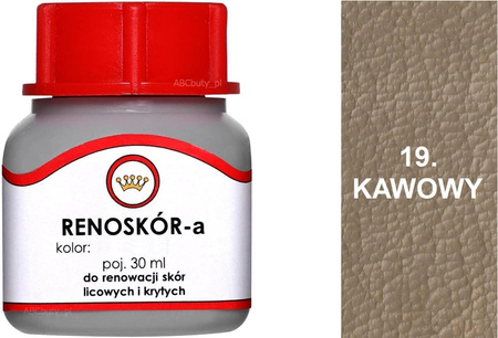 BARWNIK LAKIER WILBRA FARBA RENOSKÓR DO SKÓR GŁADKICH 480 ml - JEŻYNOWY 65 / G12-85