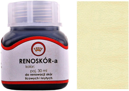 RENOSKÓR FARBA DO SKÓR LICOWYCH I KRYTYCH 30 ml - 60 KOLORÓW / G10-01
