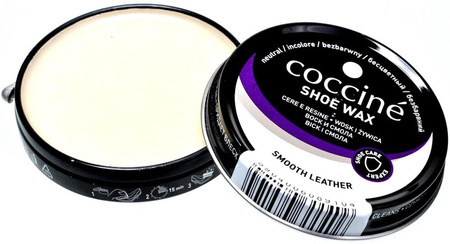 PASTA DO OBUWIA ZE SKÓRY LICOWEJ COCCINE SHOE WAX WOKS I ŻYWICA 40 ml / G12-07