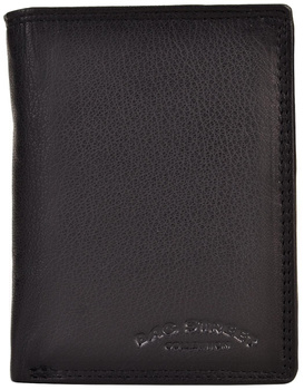 CZARNY PIONOWY SKÓRZANY PORTFEL MĘSKI BAG STREET / G4-267