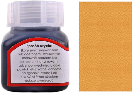 RENOSKÓR DO SKÓR GŁADKICH 30 ml - MUSZTARDOWY / G10-01