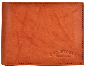 RUDY POZIOMY SKÓRZANY PORTFEL MĘSKI BAG STREET / G4-262