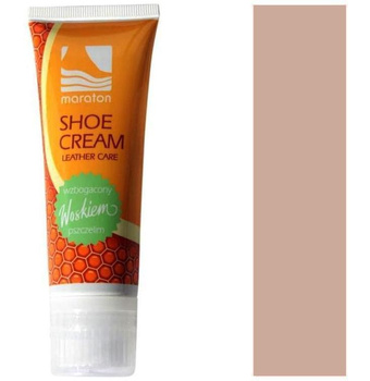BEŻOWA PASTA DO BUTÓW W KREMIE Z WOSKIEM SHOE CREAM / G10-50