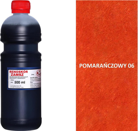 RENOSKÓR FARBA DO RENOWACJI ZAMSZU NUBUKU I WELURU 250 ML - CHABROWY / G12-98