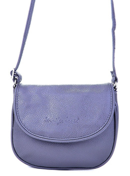 SZARA MAŁA TOREBKA DAMSKA LISTONOSZKA Z KLAPKĄ NA ZATRZASK JENNIFER JONES / G4-60