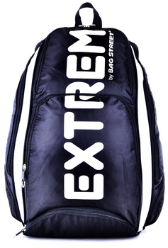 CZARNY SPORTOWY TORNISTER PLECAK BAG STREET EXTREM / G2-46