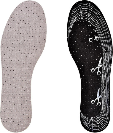 DOCINANE WKŁADKI DO BUTÓW Z WĘGLEM AKTYWNYM COCCINE ANTIPERSPIRANT PERFORATED / G12-66 / G12-71