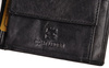 CZARNY POZIOMY SKÓRZANY PORTFEL MĘSKI BAG STREET / G4-261