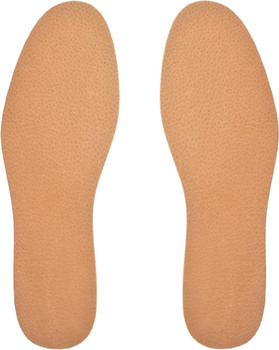 BEŻOWY - ZESTAW NAPRAWCZY 4 pary SKÓRZANYCH WYŚCIÓŁEK DO OBUWIA w rozmiarze 36 - 41 - 26 cm / G9-76 BEŻOWE x 4