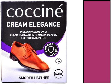 COCCINE CREAM ELEGANCE PASTA KREM DO OBUWIA ZE SKÓRY LICOWEJ 50 ml / G12-11