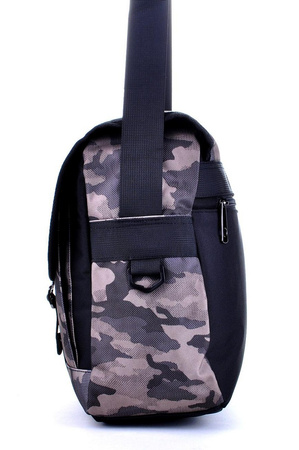 MILITARNA TORBA MĘSKA NA RAMIĘ WOJSKOWA LISTONOSZKA MORO CAMO BAG STREET / G4-85