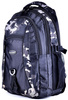 CZARNY Z MORO PLECAK FUNKCJONALNY MIEJSKI TORNISTER BAG STREET COLLECTION / G4-13