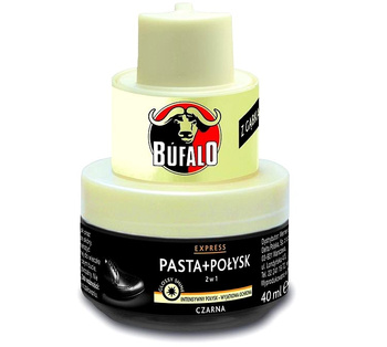 CZARNY KREM BUFALO PASTA + POŁYSK / G9-19